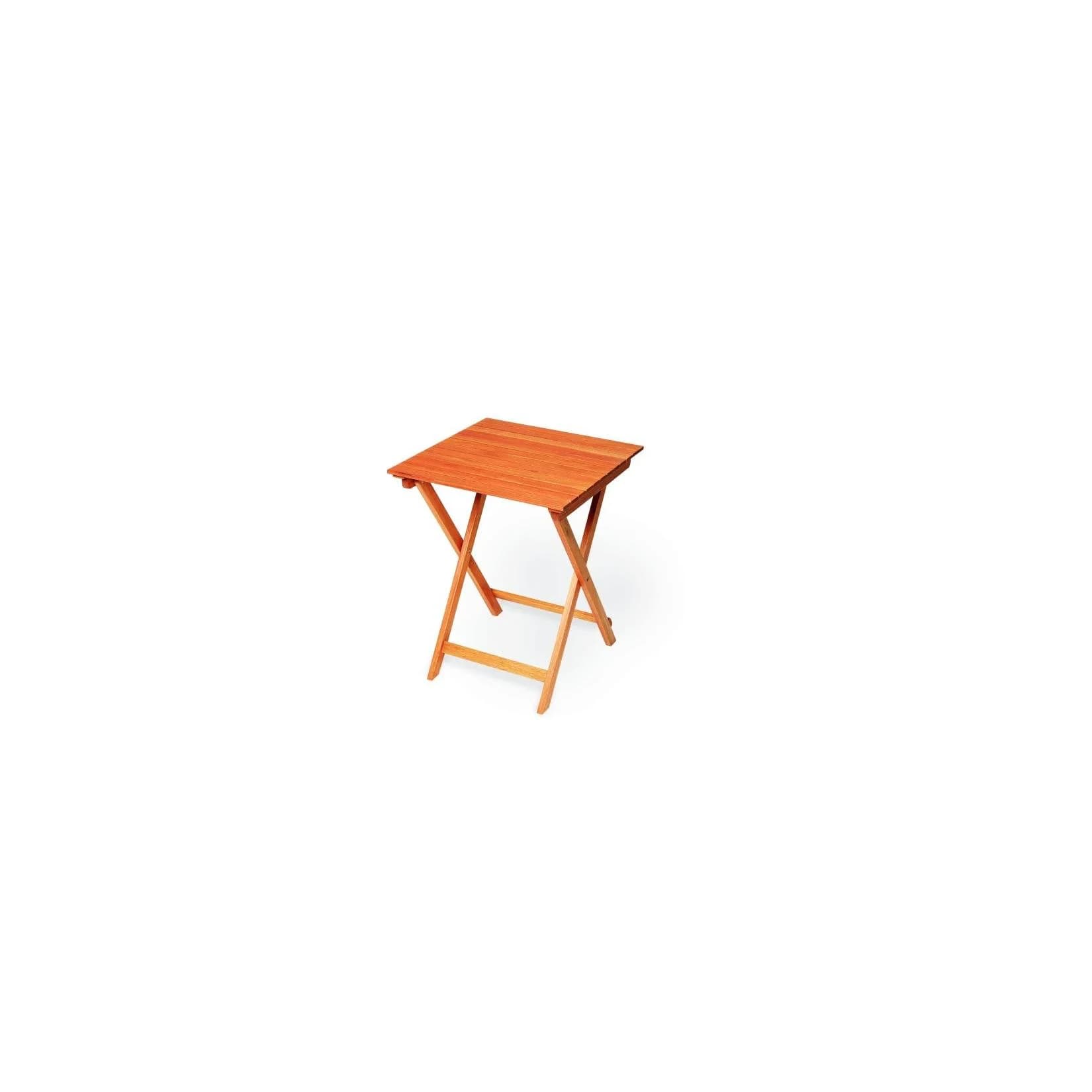 MERXX Porto Klapptisch Garten 60x60 cm Braun Eukalyptus