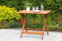 Gartentisch MERXX Beige Klappbar 60x90 cm Bild 3