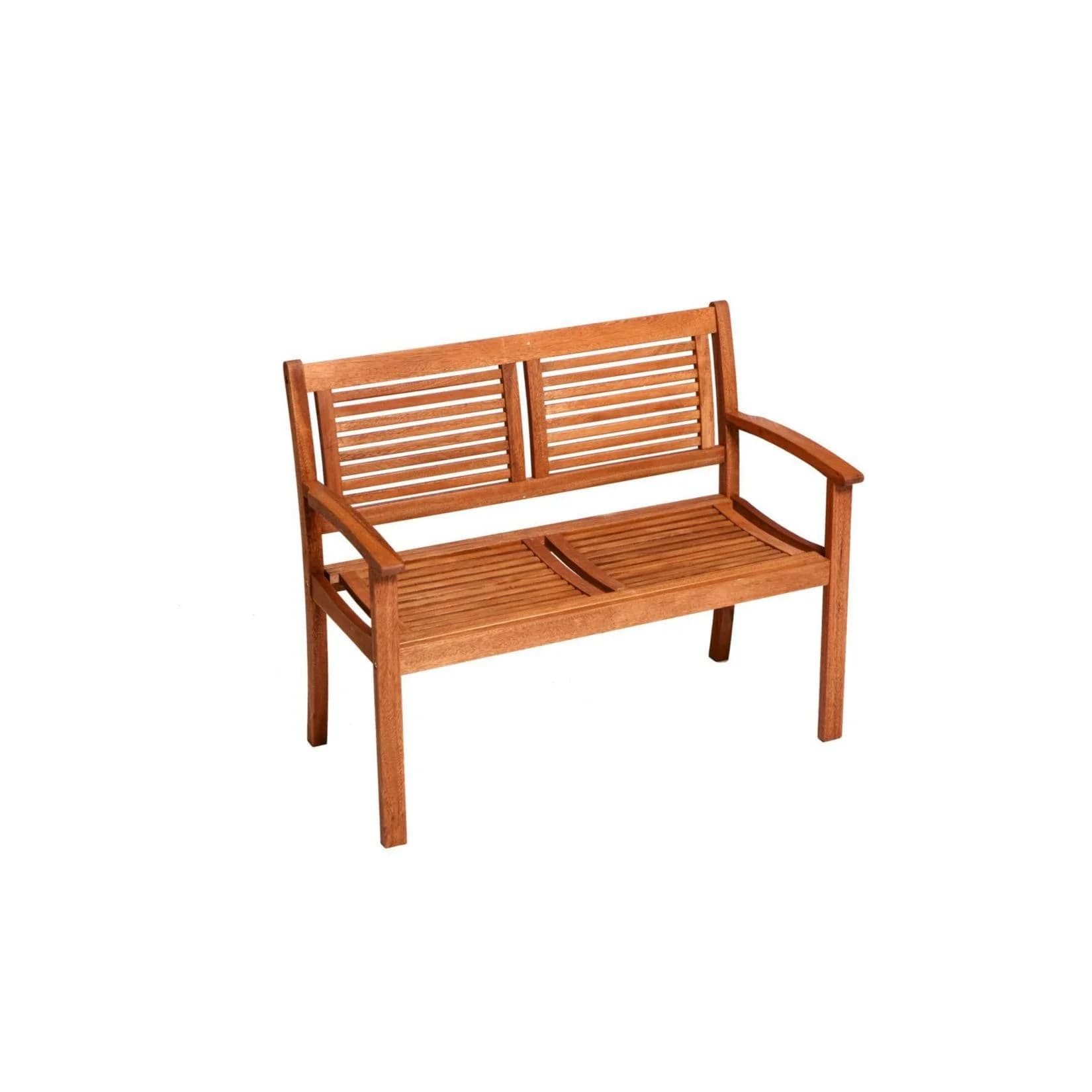 Merxx Gartenbank Cordoba Braun Eukalyptus 2-Sitzer