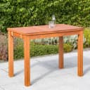 Merxx Gartentisch Holz Beige Klappbar Eukalyptus Bild 3