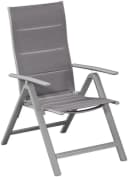 MERXX Taviano Gartenstuhl 2er Set Silber Aluminium Bild 4
