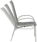 MERXX Gartensessel Amalfi Deluxe 2er Set Grau mit verstellbarer Rückenlehne Bild 4