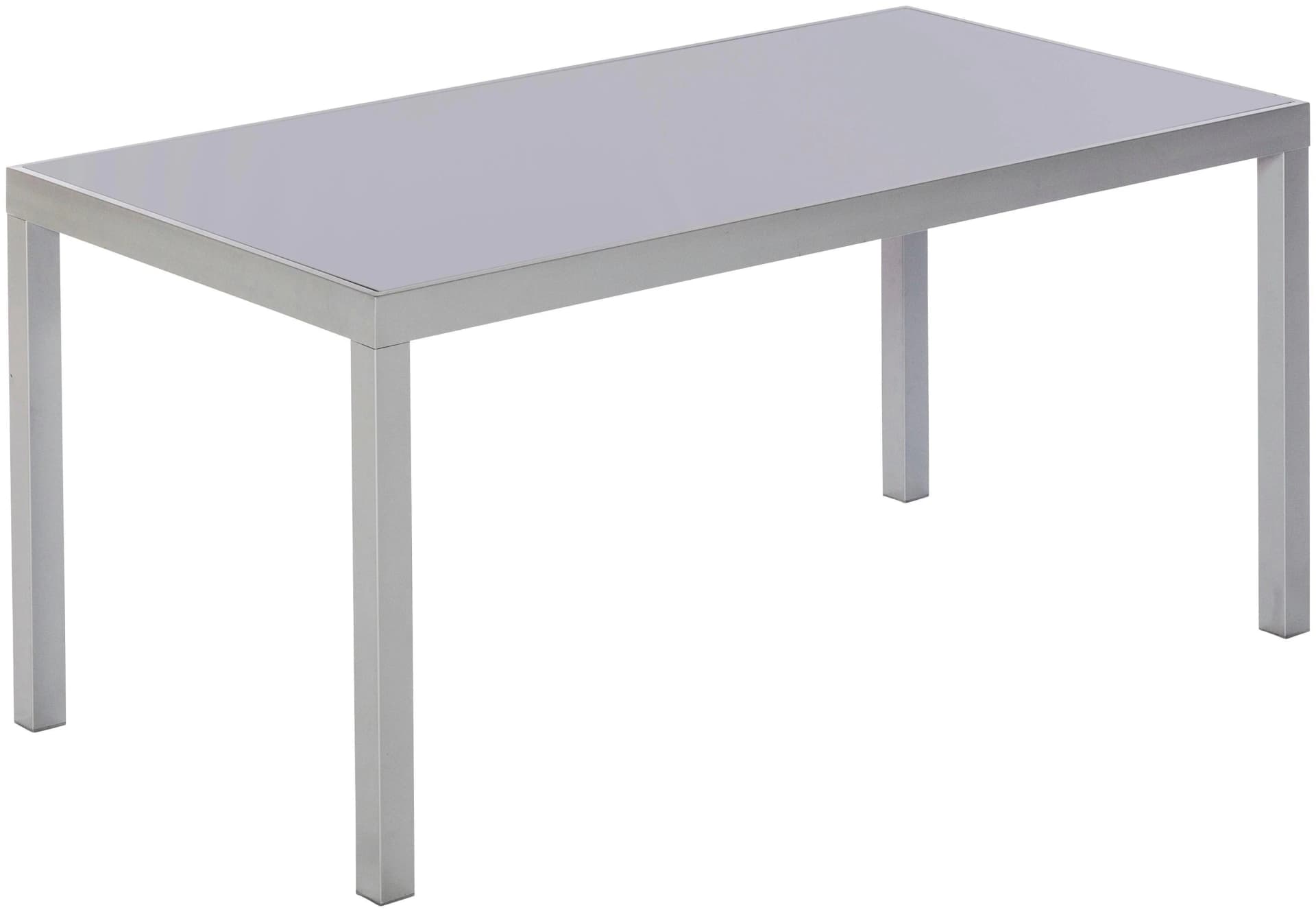 MERXX Gartentisch Taviano Grau Aluminium Sicherheitsglas - Bild 3
