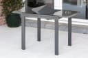 MERXX Gartentisch Grau Ausziehbar Sicherheitsglas Aluminium Bild 1