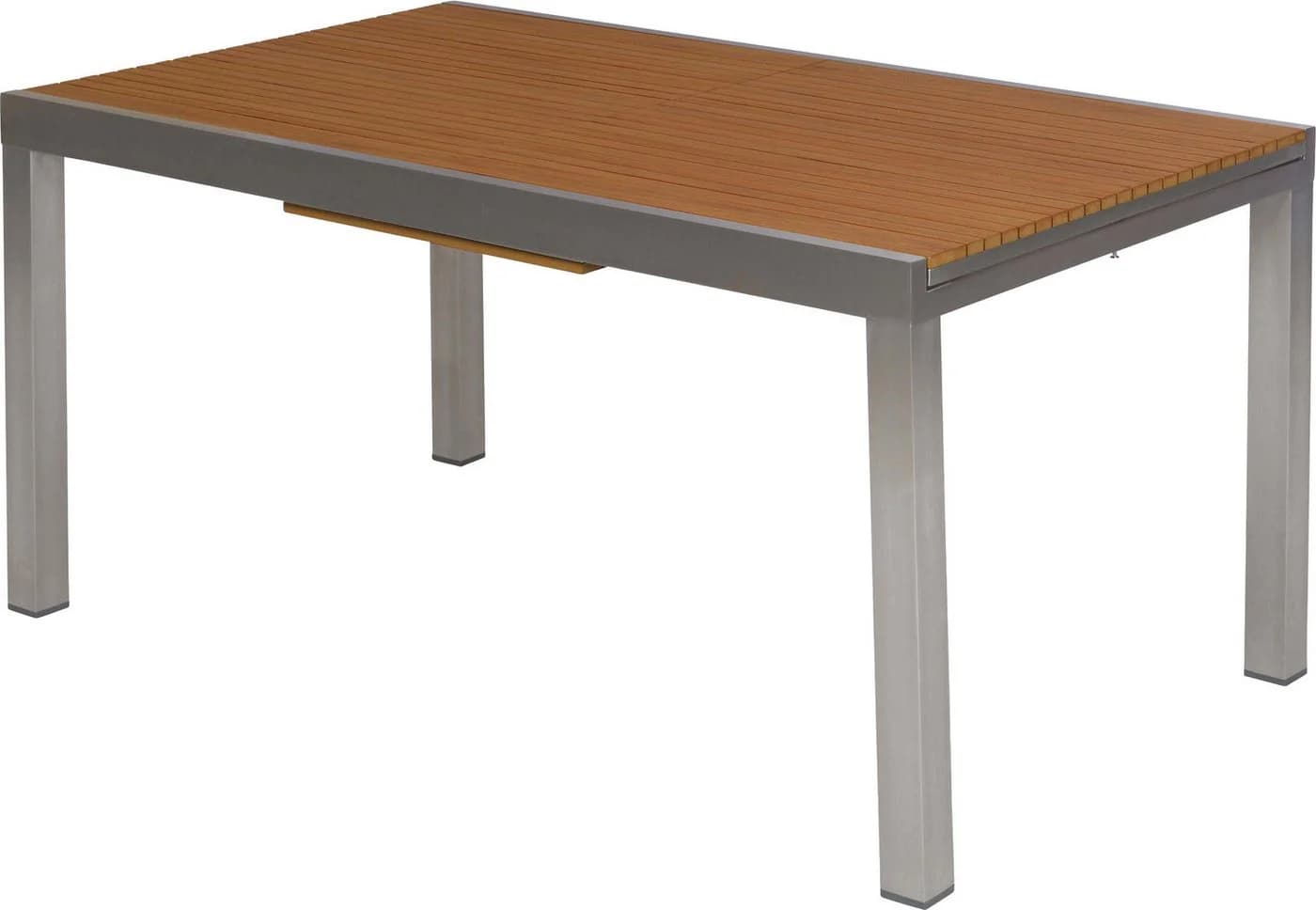 MERXX Gartentisch ausziehbar Aluminium Kunststoff Holzoptik - Bild 2