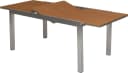 MERXX Gartentisch ausziehbar Aluminium Kunststoff Holzoptik Bild 4