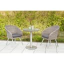 Balkonset MERXX Paris Boulevard Grau/Beige Stahlgestell Bild 1