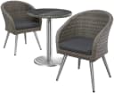 Balkonset MERXX Paris Boulevard Grau/Beige Stahlgestell Bild 2