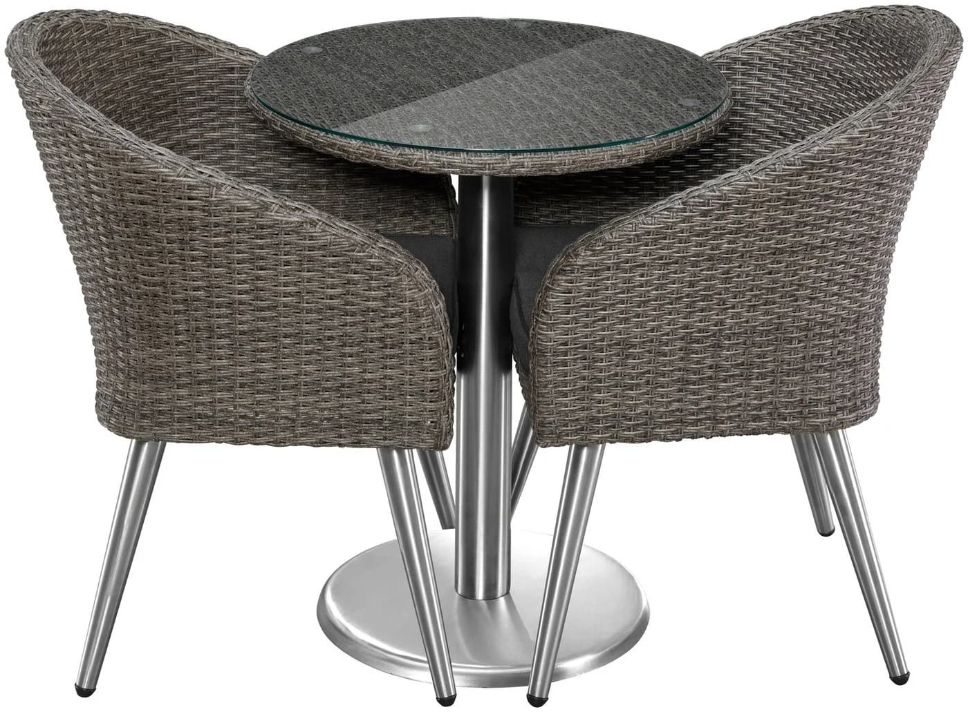 Balkonset MERXX Paris Boulevard Grau/Beige Stahlgestell - Bild 5