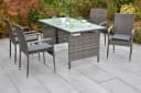 MERXX Garten-Essgruppe Barcelona 9-tlg Grau Bild 1