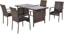 MERXX Garten-Essgruppe Barcelona 9-tlg Grau Bild 2