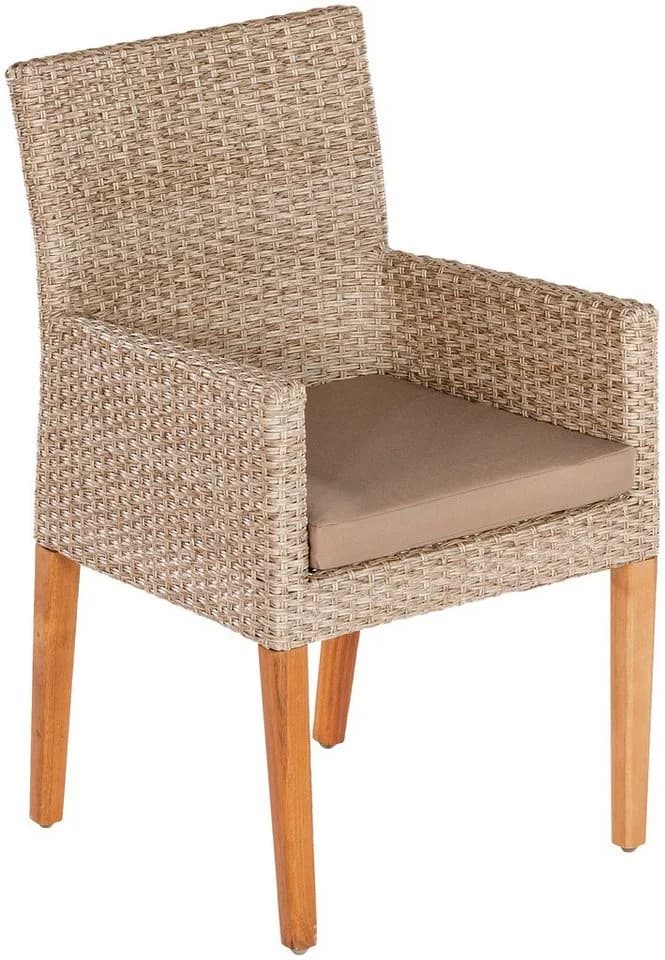 MERXX Gartensessel Ranzano Taupe Klassisch Polyester - Bild 2