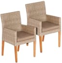 MERXX Gartensessel Ranzano Taupe Klassisch Polyester Bild 3