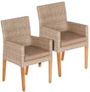 MERXX Gartensessel Ranzano Taupe Klassisch Polyester Bild 4