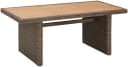 MERXX Gartentisch Toskana Akazienholz Aluminium Beige Bild 2