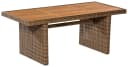 MERXX Gartentisch Toskana Akazienholz Aluminium Beige Bild 5