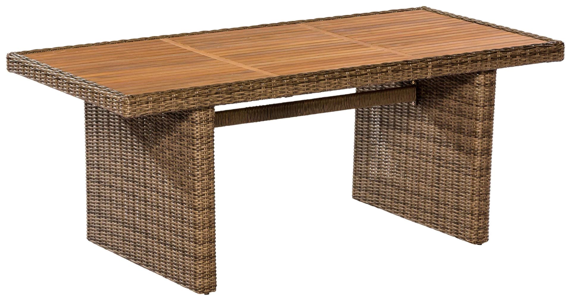MERXX Gartentisch Toskana Akazienholz Aluminium Beige - Bild 5