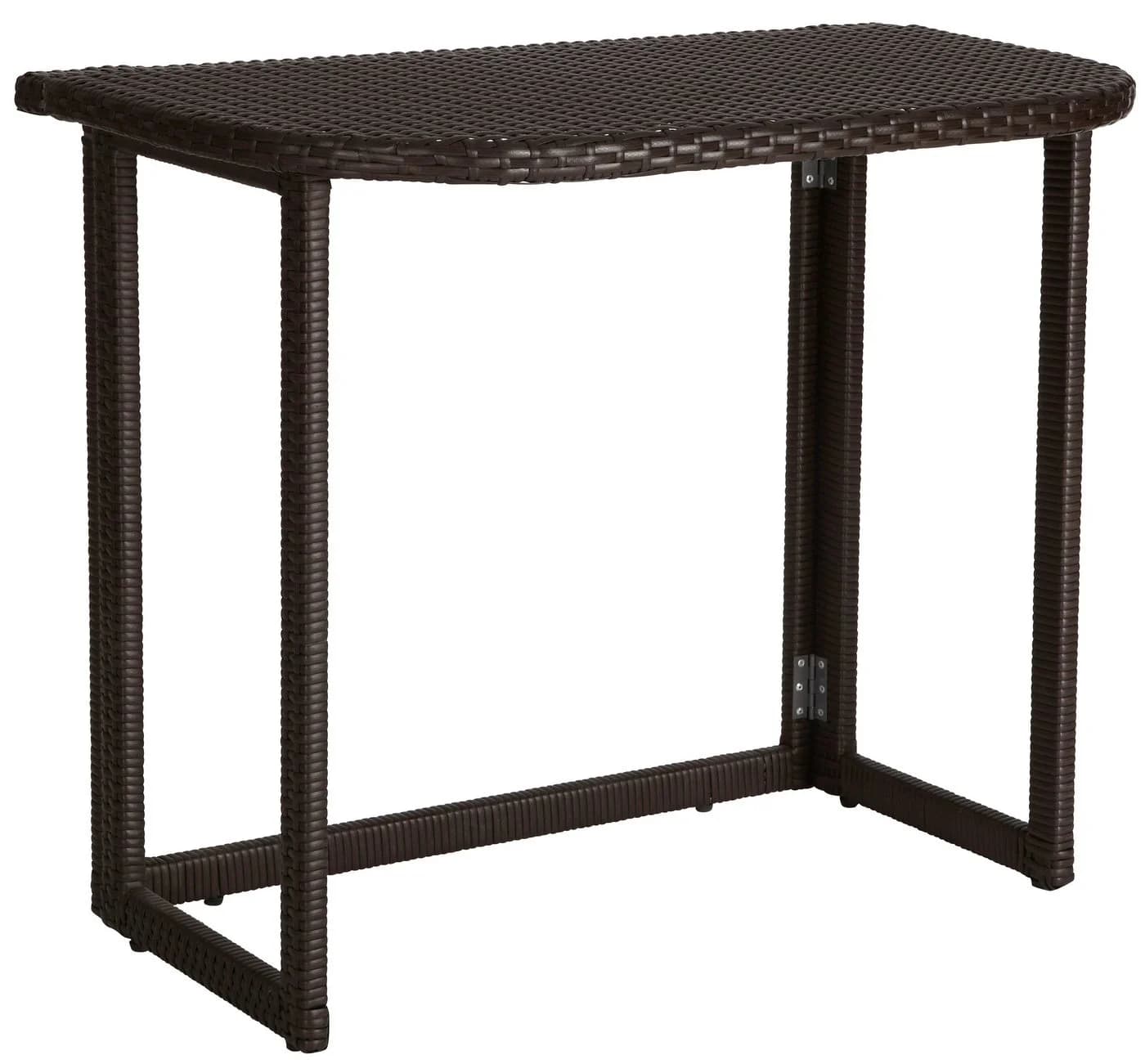 Merxx Gartentisch Rattan Braun Klappbar - Bild 2
