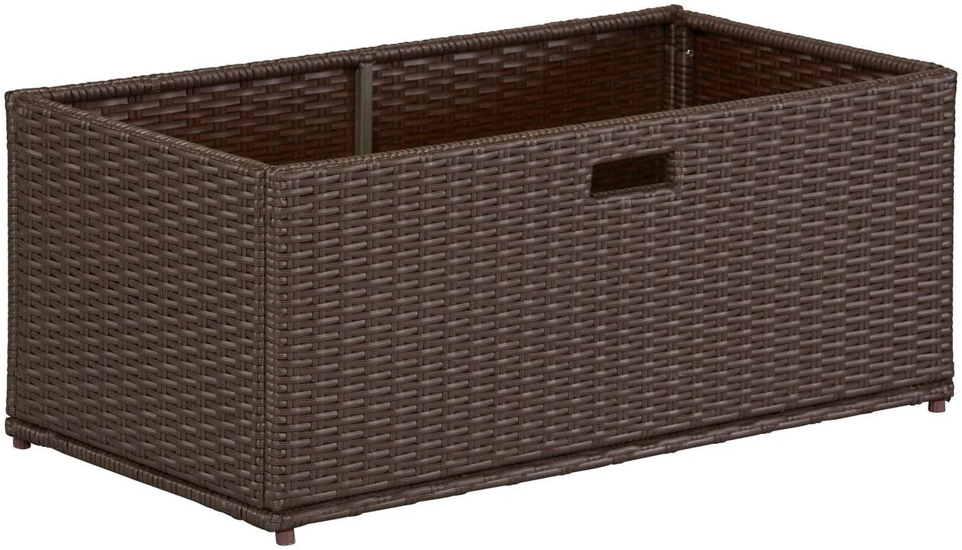 Merxx Eckbank Unterschiebbox groß Braun Pulverbeschichtet - Bild 3