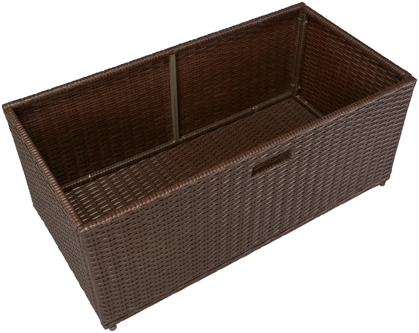 Merxx Eckbank Unterschiebbox groß Braun Pulverbeschichtet - Bild 5