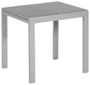 MERXX Gartentisch Silber Ausziehbar Sicherheitsglas Aluminium Bild 2