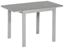 MERXX Gartentisch Silber Ausziehbar Sicherheitsglas Aluminium Bild 3