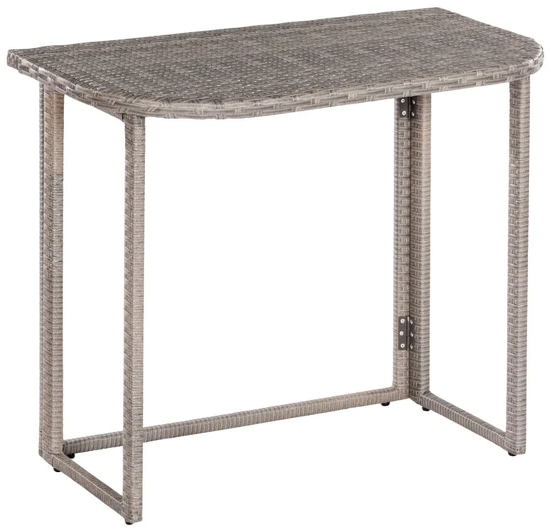 MERXX Klappentisch Grau Beige für Balkon - Bild 3
