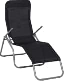 MERXX Wellnessliege XXL Set 2er Schwarz Silber Bild 3
