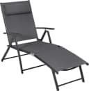MERXX Gartenliege Deckchair zusammenklappbar 4-fach verstellbar inkl. Kopfkissen Bild 2