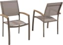 MERXX Garten-Essgruppe Piemont 7-tlg. Beige/Gold Aluminium Bild 4