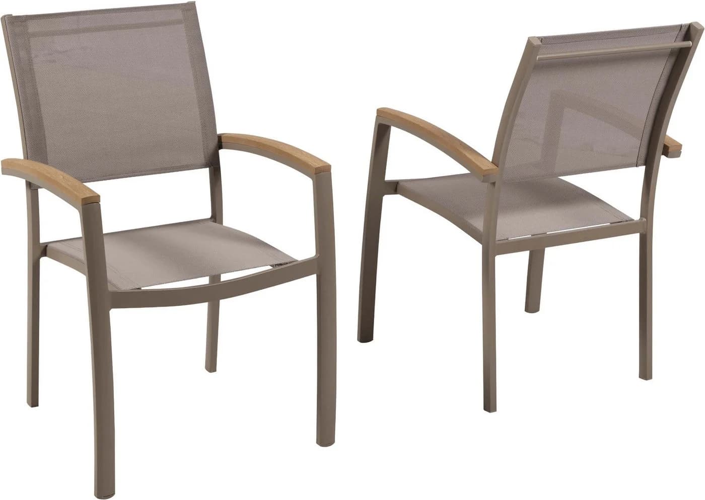 MERXX Garten-Essgruppe Piemont 7-tlg. Beige/Gold Aluminium - Bild 4
