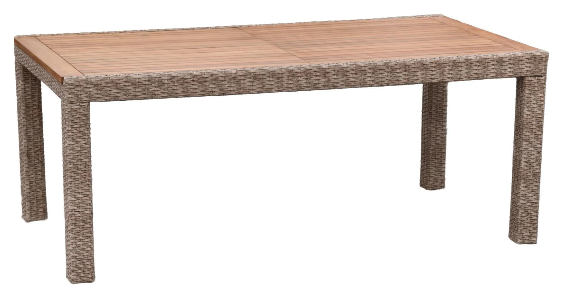 GARTENTISCH GEFLECHT AUSZIEHTISCH Mömax DE - Bild 4