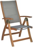 MERXX Gartensessel Acapulco Grau/Braun Klappbar Bild 2