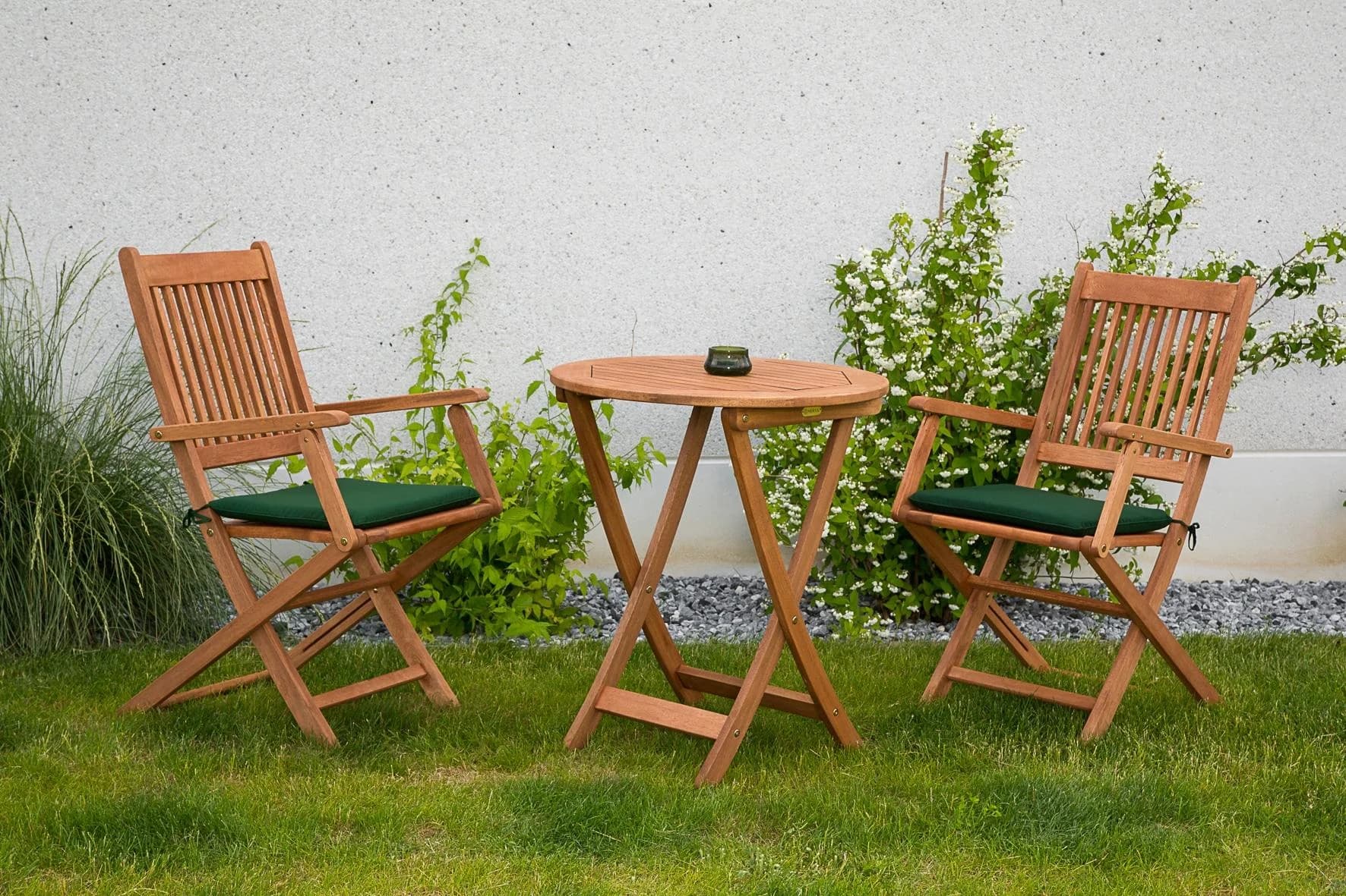 Balkonset aus Polyester, Polyurethan und Eukalyptusholz - Bild 2