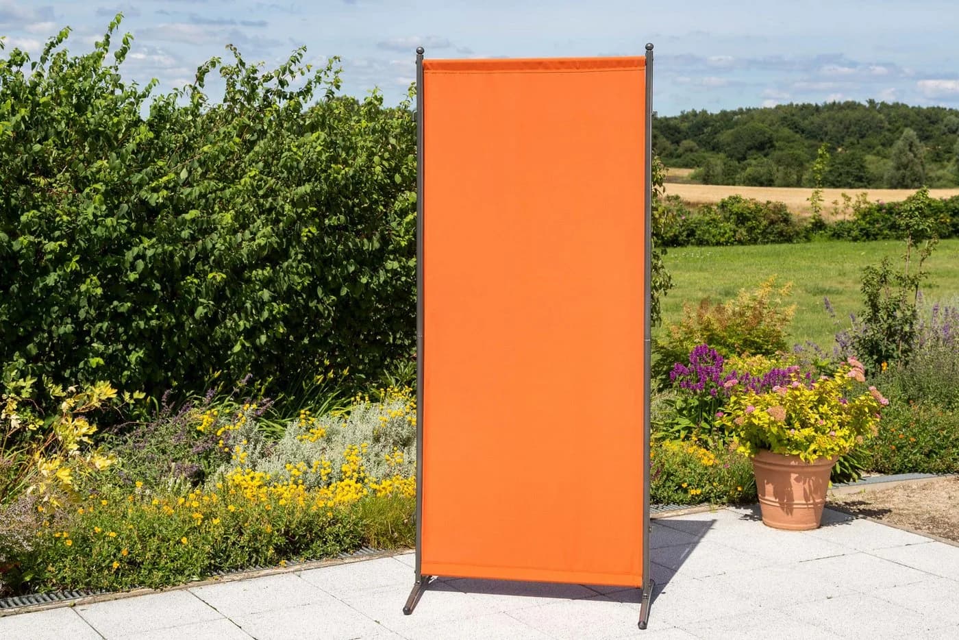 Merxx Sichtschutz Textil Terracotta - Bild 2