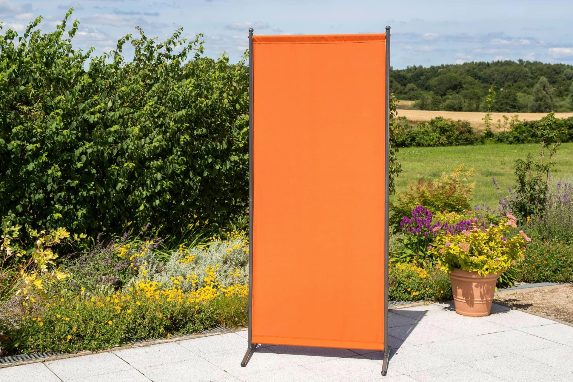 Merxx Sichtschutz Textil Terracotta - Bild 4