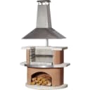Buschbeck Kampen Gartengrillkamin mit Höhenverstellbarer Edelstahlhaube Bild 1