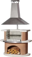 Buschbeck Kampen Gartengrillkamin mit Höhenverstellbarer Edelstahlhaube Bild 2
