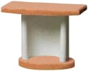 BUSCHBECK Beistelltisch Georgia Terracotta Grau Beton Bild 2