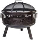 BUSCHBECK Feuerkorb Wildfire Braun Stahl mit Grillrost Bild 3