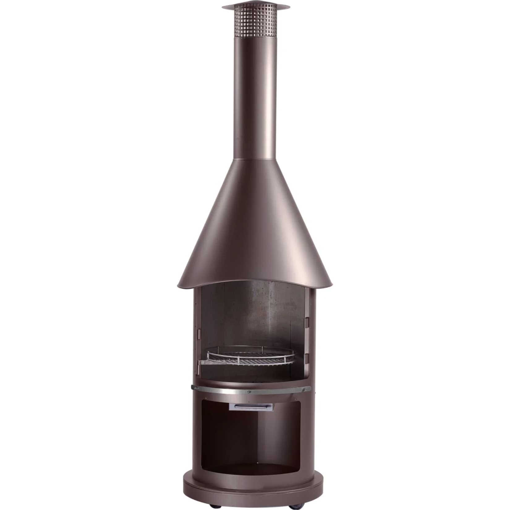 Buschbeck Auckland Prestige Edelstahlgrill Braun Metallic
