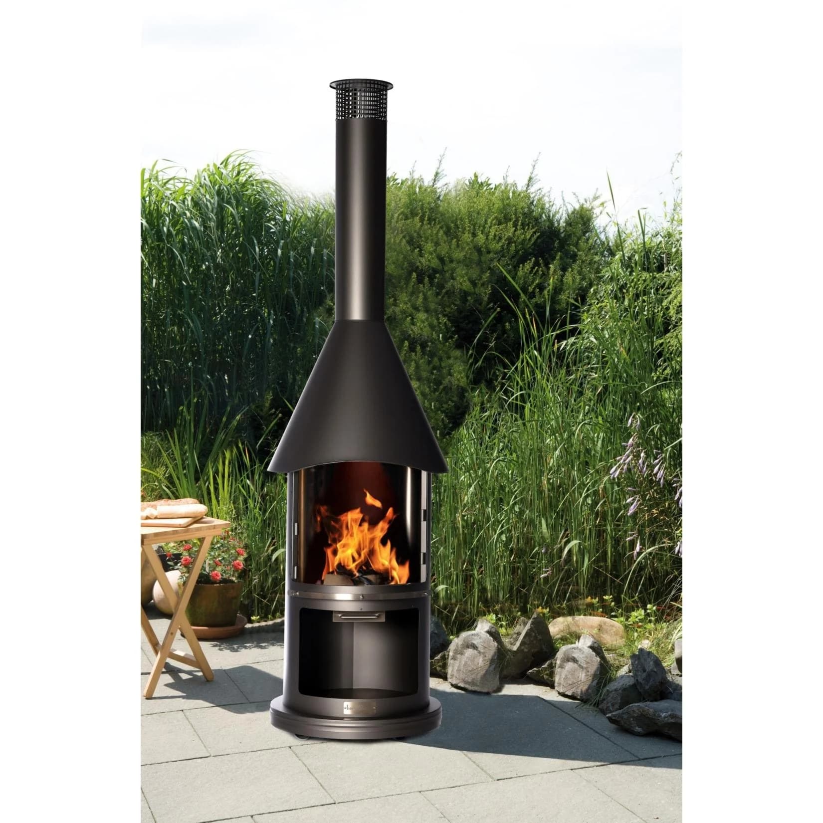 Buschbeck Auckland Edelstahlgrill Dunkelgrau