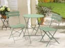 Kynast Bistro-Set 3-tlg. Grün zusammenklappbar witterungsbeständig Bild 1