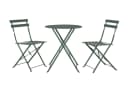 Kynast Bistro-Set 3-tlg. Grün zusammenklappbar witterungsbeständig Bild 2