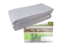 Marabellas Shop Bankauflage Set Grau mit Tischdecke Bild 2