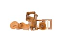 Waterman Stahlwandpool Rund 350x120 cm Holzoptik Bild 3
