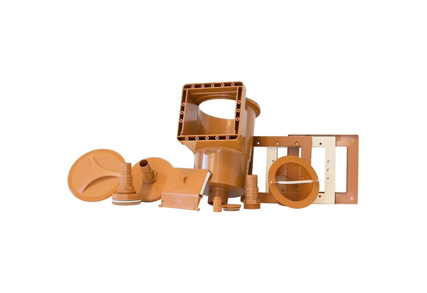 Waterman Stahlwandpool Rund 350x120 cm Holzoptik - Bild 3