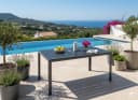 LEX Gartentisch Comfort 150x90 cm Nonwood Aluminium Bild 3