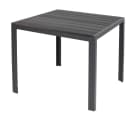 LEX Gartentisch Comfort 80x80 Nonwood Schwarz Aluminium Bild 2