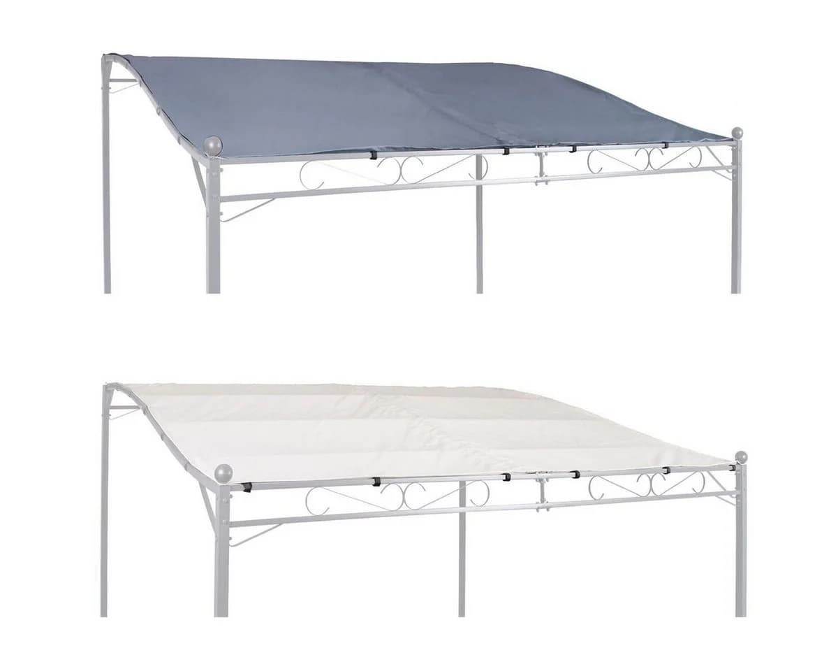 Linder Exclusiv GmbH Pavillon-Ersatzdach 2,5x3 m Creme/Grau PU beschichtet